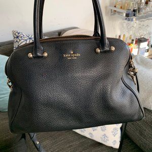 Kate Spade Black Leather Tote